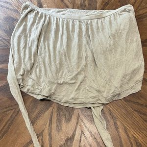 NWOT Free People Strapless Crop Top